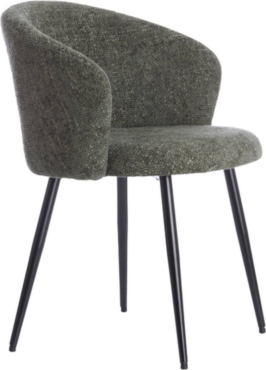 Eetkamerstoel RADAJA - Ø58x78cm - Groen - Set van 2