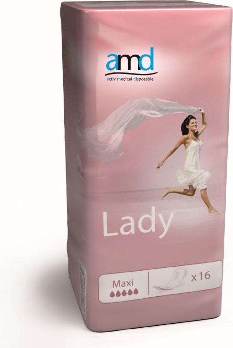 Goedkoopste AMD Lady Maxi - 12 pakken van 16 stuks