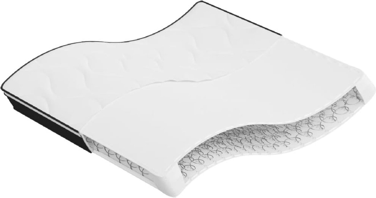 vidaXL - Binnenveringmatras - middelhard - 180x200 - cm