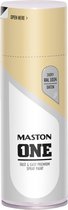 Maston ONE - spuitlak - zijdeglans - ivoorkleurig (RAL 1014) - 400 ml