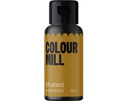 Colour Mill Aqua Blend Voedingskleurstof op Waterbasis - Mustard - 20 ml