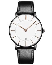 Tyme Horloge - Heren - 39.5mm - Wit - Horloges voor Mannen - Cadeauverpakking