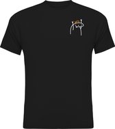 Vêtements du jour du roi | Fotofabriek T-shirt Fête du Roi homme | T-shirt Fête du Roi dames | Chemise noire | Taille S | Durp Hoek