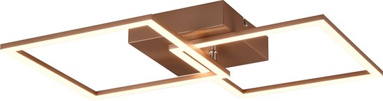 KZT Plafondlamp Hout met Bewegingssensor LED Indoor Ronde Sensor Plafond Licht 20W Plafondlampen met Bewegingsmelder voor hal, trappen, Kantoor, Keuken, balkon, Plafondverlichting (koud wit - 6000K