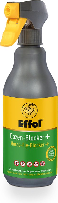 Effol - Dazen blocker & vliegenspray in 1 - unieke bescherming voor uw paard- 500ml