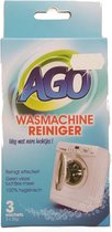 Ago Wasmachinereiniger - Weg met nare Luchtjes - 3 zakjes van 35 gram - Stinkende Wasmachine oplossen - Wasmachine Geur - Wasmachine Reinigen
