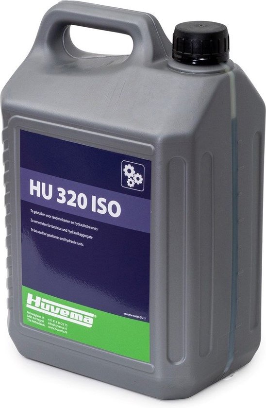 Huvema Tandwielkast Olie 5 Liter HU 320 ISO 5L Bol huvema-tandwielkast-olie-5-liter-hu-320-iso-5l-bol