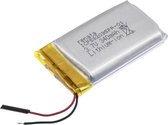 Renata ICP582035PR-01 Speciale oplaadbare batterij Prismatisch Kabel LiPo 3.7 V 340 mAh