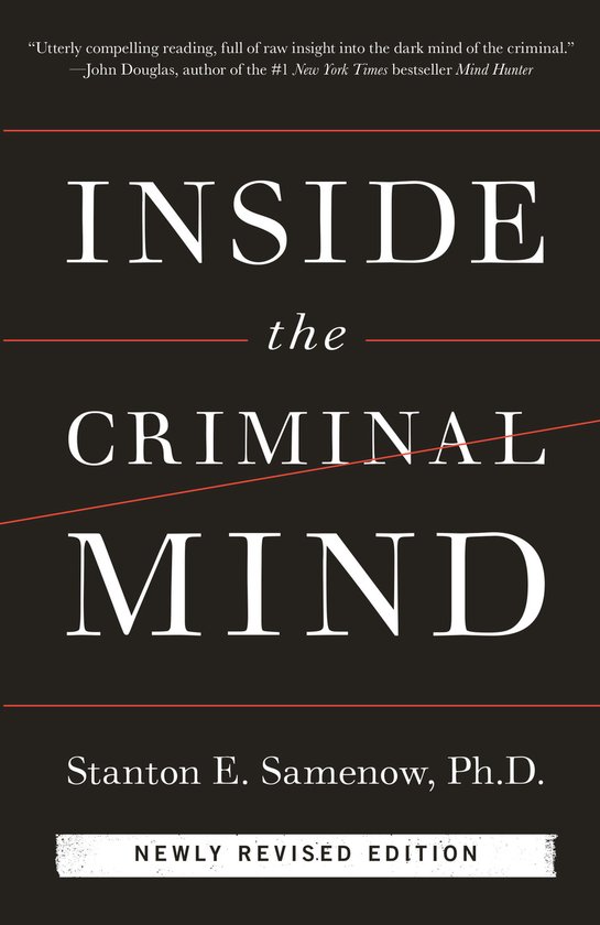 ISBN Inside the Criminal Mind, Livre broché, 368 pages