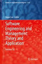 Studies in Computational Intelligence- Software Engineering and Management: Theory and Application