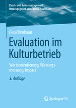 Kunst- und Kulturmanagement- Evaluation im Kulturbetrieb