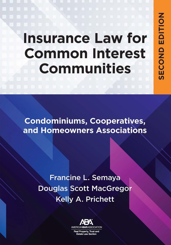 Insurance Law for Common Interest Communities - cover