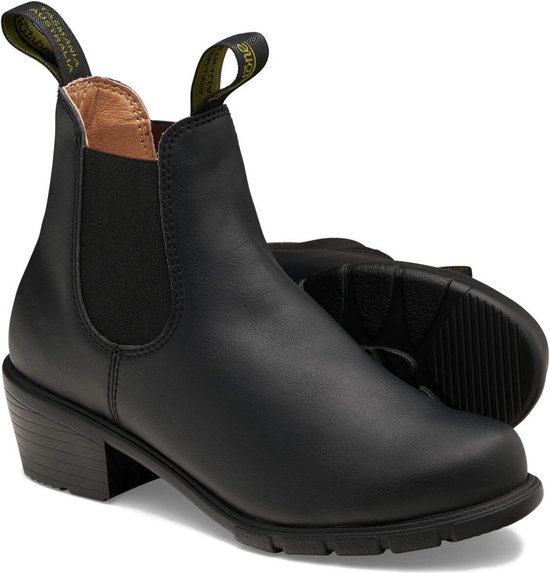 Blundstone Damen Stiefel Boots #2231 Black Microfibre (Women's Heeled