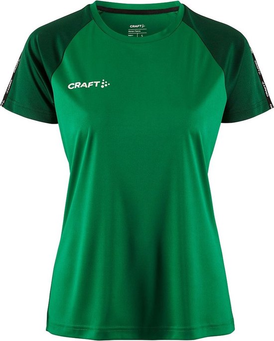 Craft Squad 2.0 T-Shirt Dames - Groen | Maat: XS