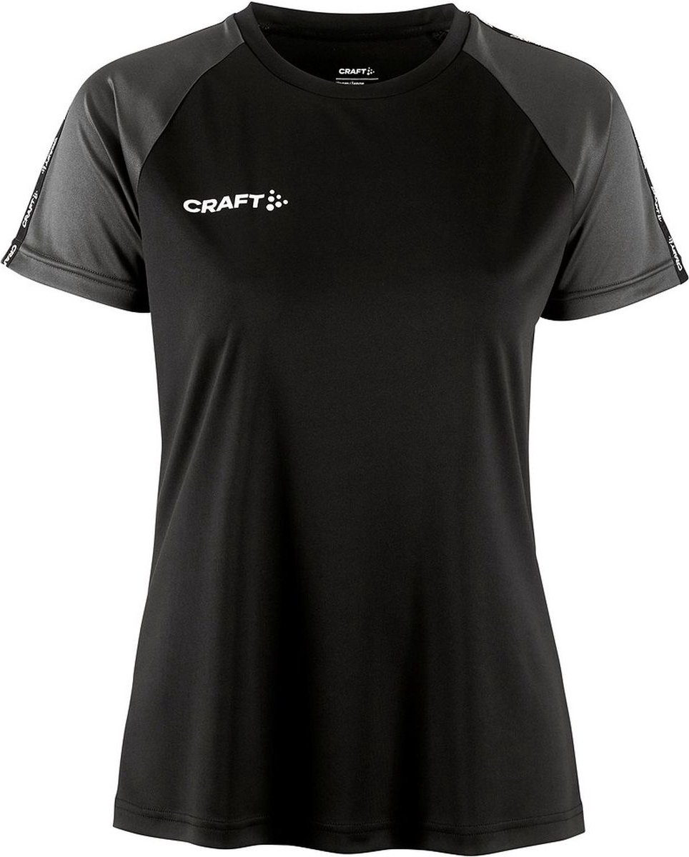 Craft Squad 2.0 T-Shirt Dames - Zwart | Maat: XS