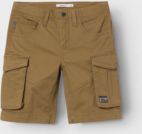 NAME IT Pantaloncini Jogger In Twill Per Bambini E Ragazzi - Modello Nkmryan Jog L Twill 7001-Tf Noos, Comodi Per La Primavera - 3