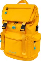 Anemoss sac à dos pour ordinateur portable, jaune