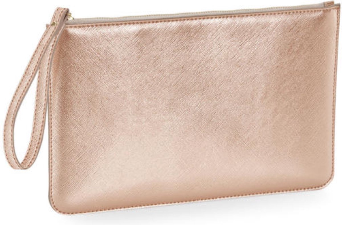 Boutique Accessory Pouch soft rose gold handtasje