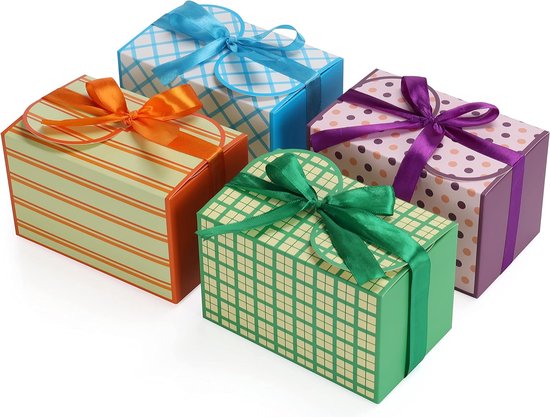 PaCaZa - Geschenk doosjes / Cadeau doosjes - 100 stuks - Bruidspaar - Beige / Crème