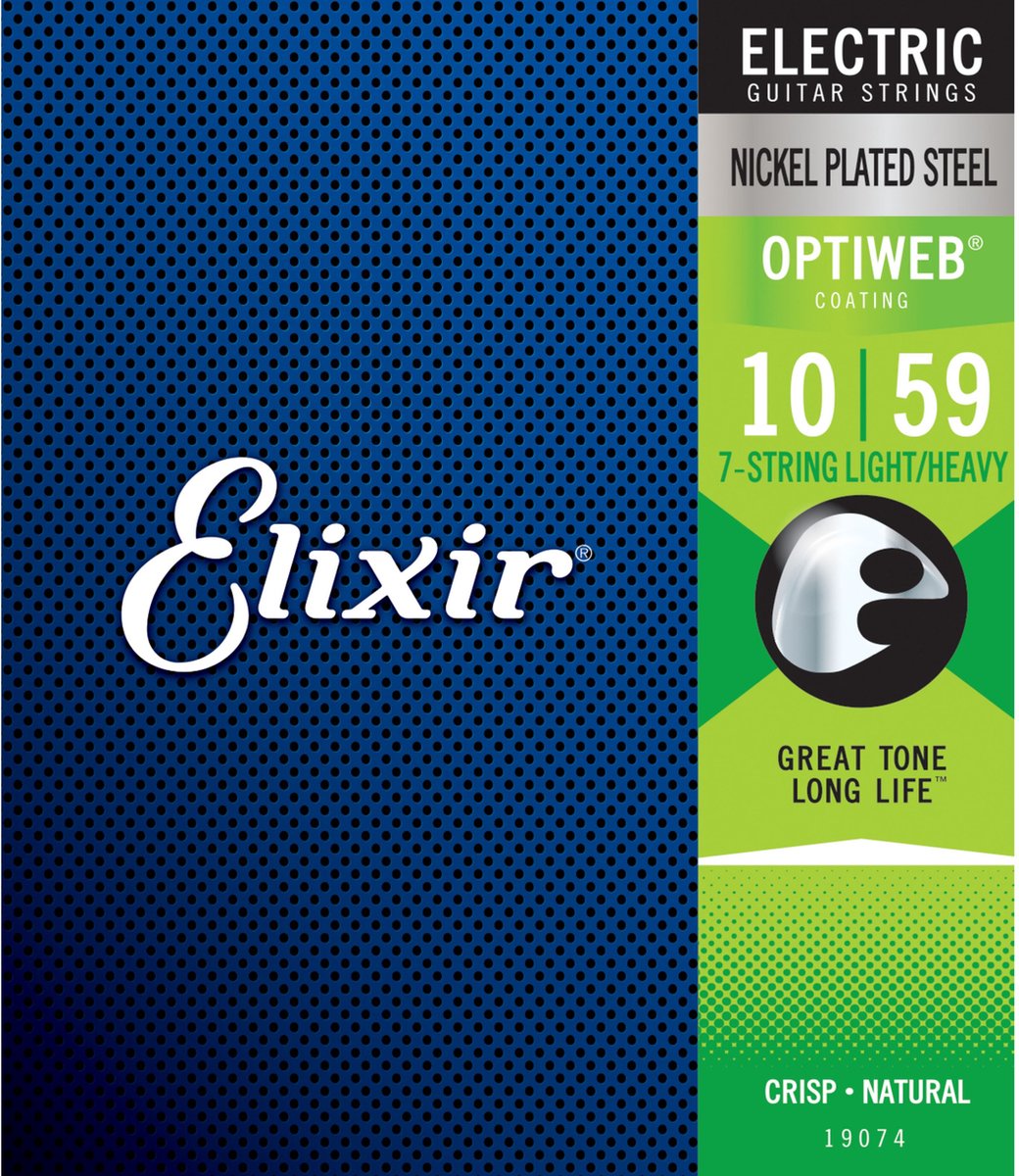 Elixir 19074 Optiweb - Elektrische gitaarsnaren