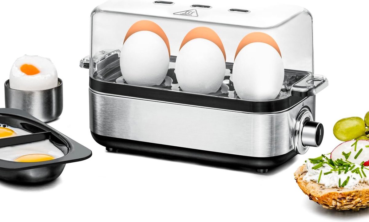 Eierkoker Electrisch - Eierkoker - Zacht tot Hardgekookt - Keukengerei - Eierkokers - Must Have Voor In De Keuken!
