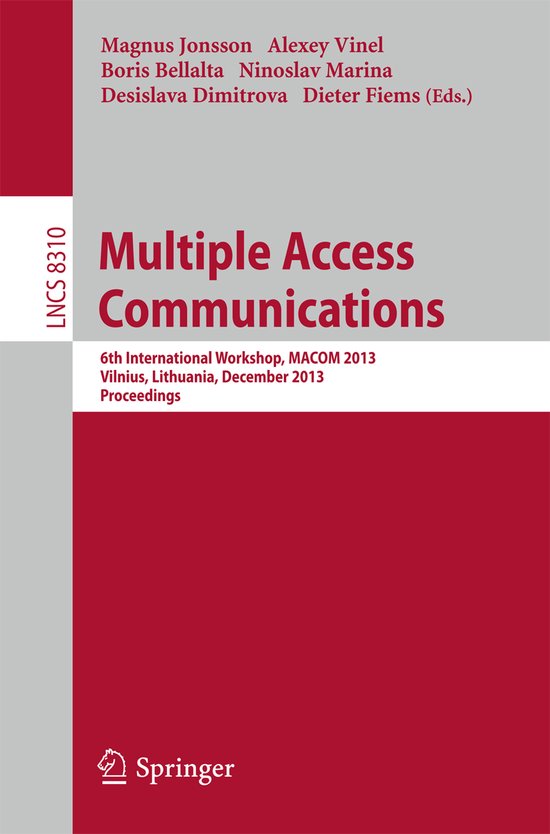 Multiple Access Communications - cover