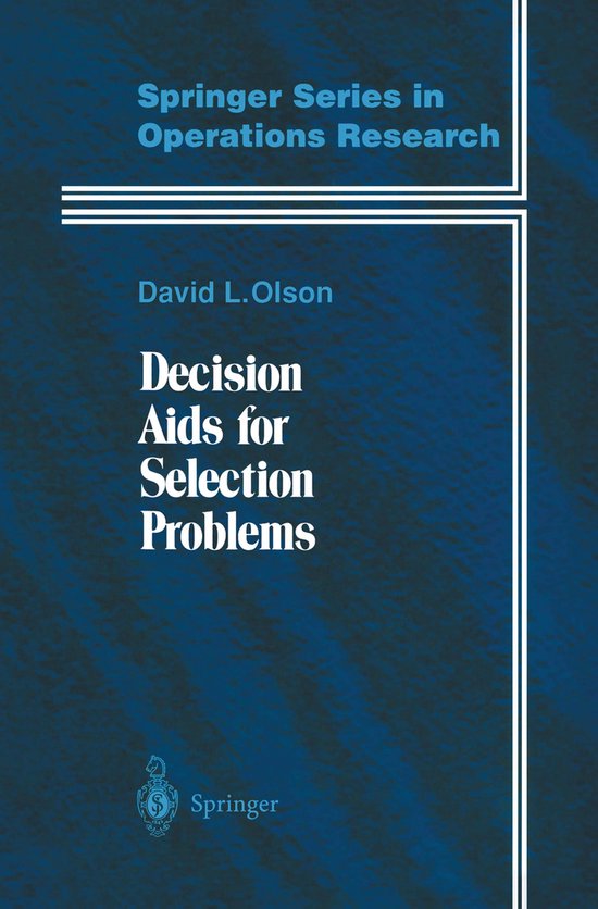 Decision AIDS for Selection Problems - cover