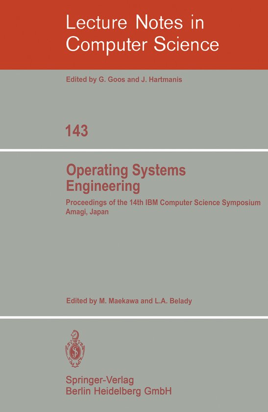 Operating Systems Engineering - cover