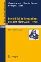 Ecole D'Ete De Probabilities De Saint-Flour Xvi