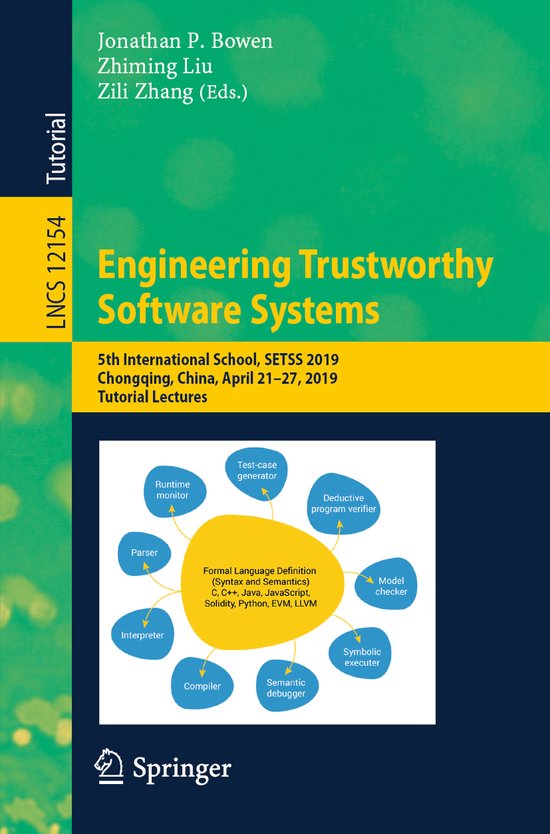 Engineering Trustworthy Software Systems - cover