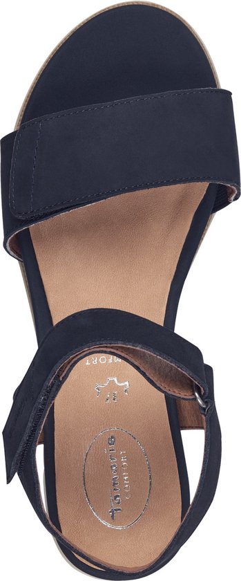 Sandales pour femmes Femme Tamaris COMFORT Essentials - NAVY NUBUK - Taille 38