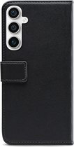 Mobilize Telefoonhoesje geschikt voor Samsung Galaxy S23 FE Hoesje | Mobilize Classic Gelly Wallet Bookcase Portemonnee | Pasjeshouder voor 2 Pasjes | Telefoonhoesje voor Pinpas / OV Kaart / Rijbewijs - Zwart