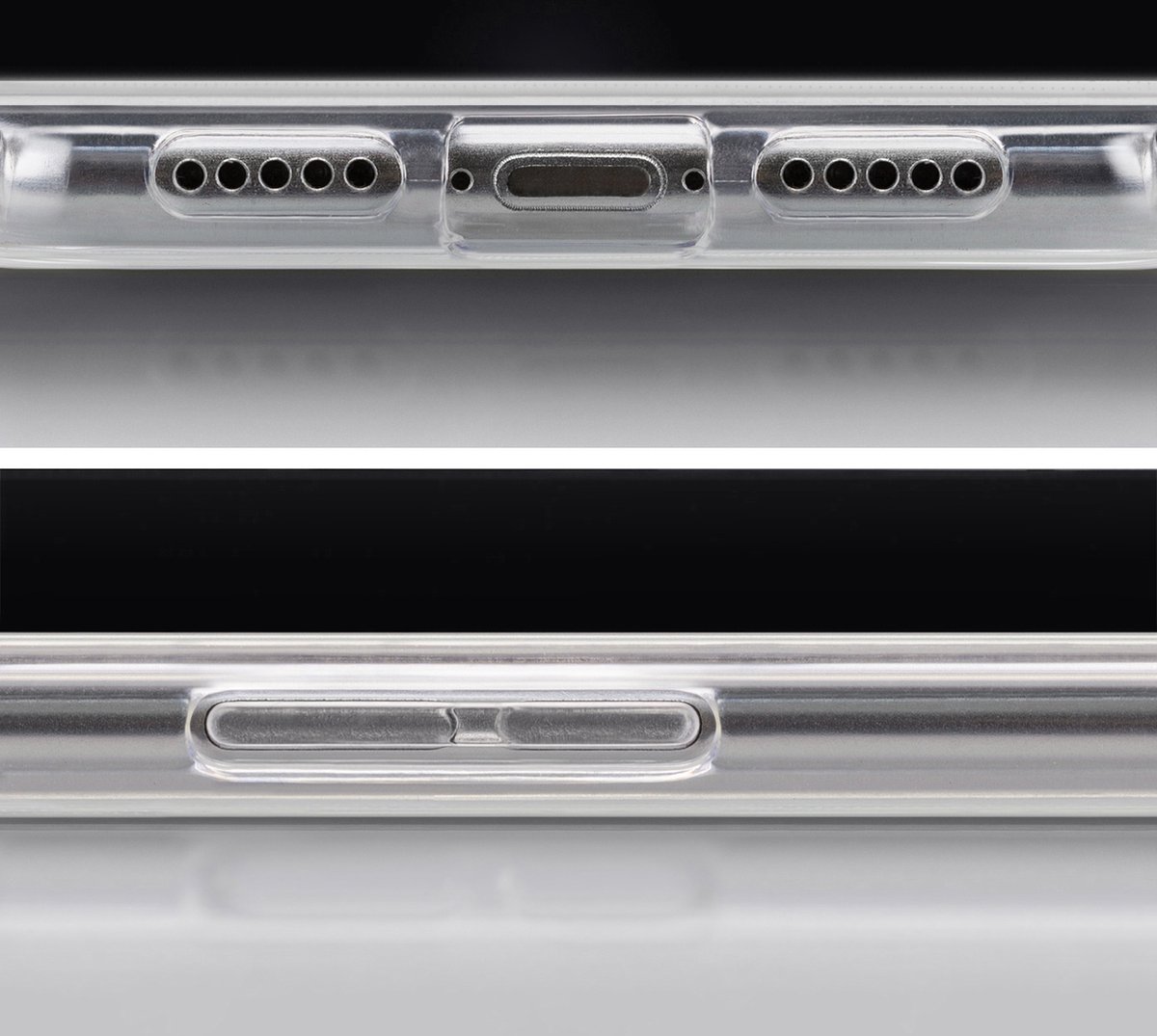 Mobilize Doorzichtig Hoesje geschikt voor Apple iPhone 8 Plus MagSafe Telefoonhoesje Hardcase | Mobilize Naked Protection Backcover Shockproof | Geschikt voor MagSafe | Geschikt voor Draadloos Opladen met Magnetische Ring | Geschikt voor MagSafe Case