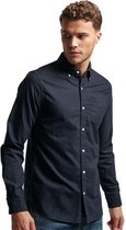 Superdry Cotton Oxford Shirt Met Lange Mouwen Blauw 2XL Man