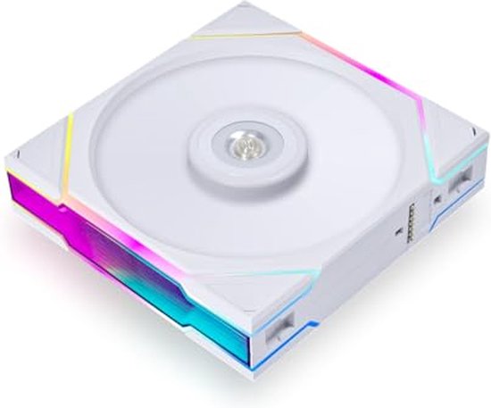 Lian Li UNI FAN TL 120 RGB White - Ventilatorhuis 3-pack - 120mm - 90.1 CFM - 200 - 2600 RPM - 33 dBA - FDB - 4-pin PMW - L-Connect 3 - wit