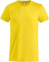 Basic-T bodyfit T-shirt 145 gr/m2 lemon xl