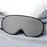 DiverseGoods Slaapmasker van katoen voor zijslapers, verbeterd 3D lichtblokkerend slaapmasker met gehoorbescherming, ultrazacht en comfortabel oogmasker, slaapbril met klittenbandsluiting voor vrouwen