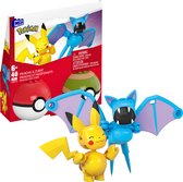 MEGA Pokémon Pikachu & Zubat - Speelfigurenset