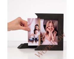 Woodflow Frameflip houten wissellijst - A6 Wit