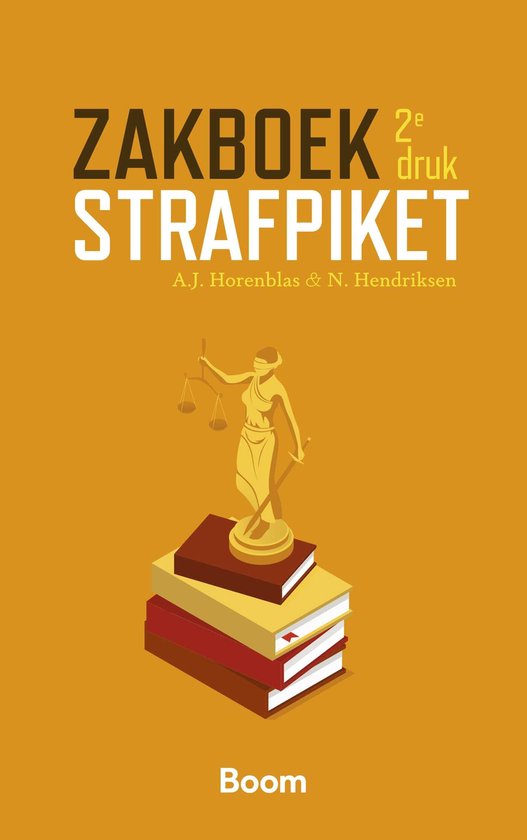 Zakboek strafpiket - cover