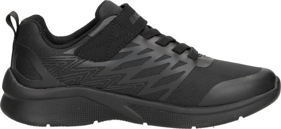 Skechers Microspec - Texlor Klittenband Laag - zwart - Maat 35