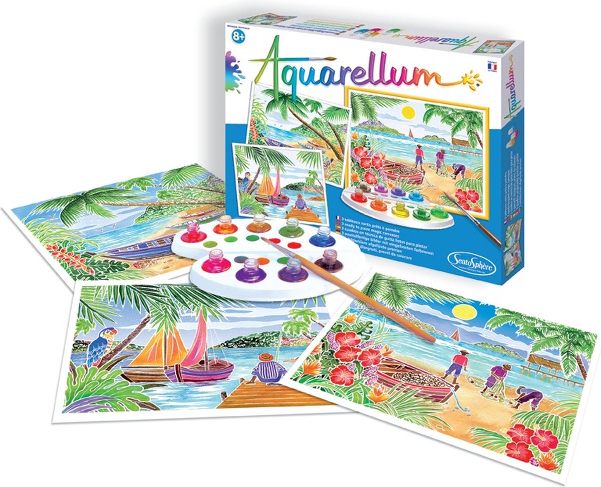SentoSphère Aquarellum Tropische Landschappen