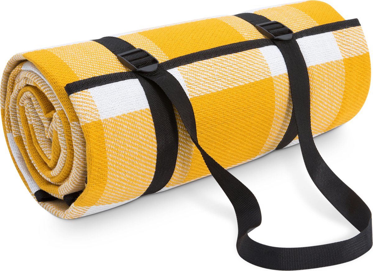 Paco Home Picknickdeken Campingdeken XXL Strand Picknickdeken Waterdicht Met Draaggreep