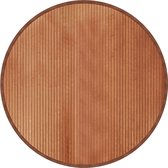 vidaXL-Vloerkleed-rond-100-cm-bamboe-bruin