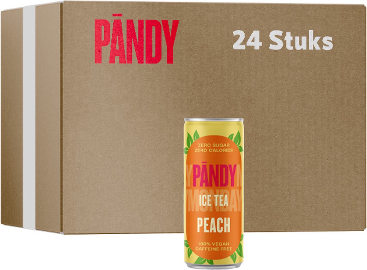 Goedkoopste Pandy | Ice Tea Peach | 24 Stuks | 24 x 330 ml
