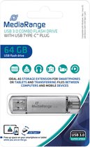 USB-stick 3.0 MediaRange USB-C 64GB