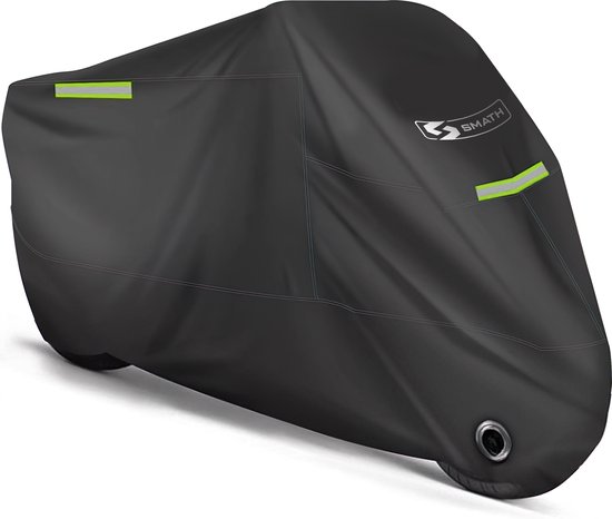 Motorhoes en Scooterhoes – Beschermhoes Motor en Scooter – Waterdicht – Binnen & Buiten – Oxford 300D – Zwart – XXL