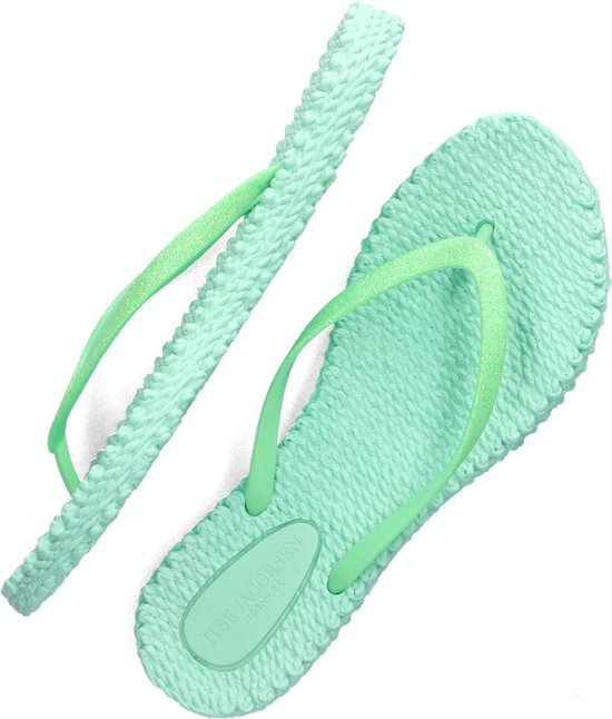 Ilse Jacobsen Cheerful01 Teenslippers - Dames - Groen - Maat 39