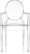 Kartell Louis Ghost Chaise Chaise Cristal