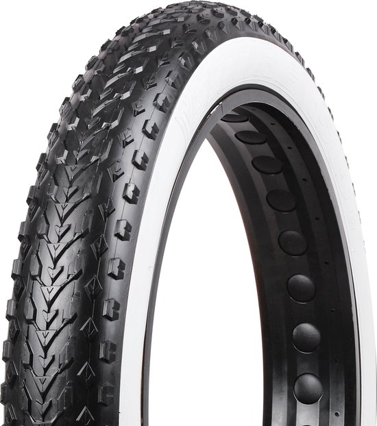 Fat bike band - Vee Tire - Mission Command white wall - 20x4